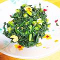 かわゆう1211's cooksnap of when they made めちゃうま♡春菊のカシューナッツ和え.