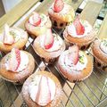 hinoa's cooksnap of when they made 簡単混ぜるだけ！マフィン♪カップケーキ.