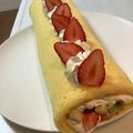 しげその's cooksnap of when they made 全卵で簡単ロールケーキ♡.