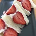ゆうゆう715's cooksnap of when they made 苺サンド☆生クリーム＆クリームチーズ.