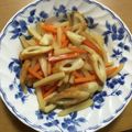 だむーん's cooksnap of when they made お弁当、副菜に☆大根と人参の炒め物.