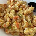 たいがちん's cooksnap of when they made 家族が喜ぶ☆鮭フレークチャーハン.