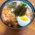 クックE36WZR☆'s cooksnap of when they made 韓国料理 素麺で簡単！キムチビビングクス.