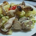 あゆたっくん's cooksnap of when they made 簡単 フライパン パエリア.