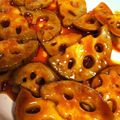 ウニヨラ's cooksnap of when they made 歯応えザックザク♪韓国風れんこん甘辛炒め.
