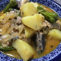 Faiza's cooksnap of when they made さば缶で節約✿旨辛サバじゃが.