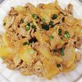 あたりめっこ's cooksnap of when they made 豚肉と大根の甘辛コチュジャン炒め.
