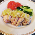 ぐっさんおよよ's cooksnap of when they made 神戸満園の再現！蒸し鶏のネギソース♪.