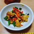 Avanti20's cooksnap of when they made 鶏モモ肉とピーマンの甘辛カレー炒め.