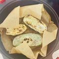 クック0MRLU6☆'s cooksnap of when they made フライパンでこんがりお餅焼き.