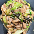 らくだ丸ちゃん's cooksnap of when they made 塩昆布で簡単◎豚肉とネギとレタス炒め.