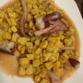 ママの弟子♡'s cooksnap of when they made イカとコーンの醤油バター炒め.