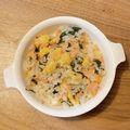 クックUYYGJQ☆'s cooksnap of when they made 離乳食後期～完了期☆鮭チャーハン.