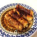 Sachi☆cafe's cooksnap of when they made 居酒屋風☆ちくわチーズの肉巻き串焼き.