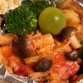 クックQIO323☆'s cooksnap of when they made ｍレンジＤＥキャベツと鯖缶のトマト煮.