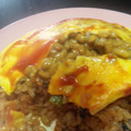 あゆん★'s cooksnap of when they made ★とろりん卵と納豆のオムライス★.