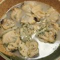 自分キッチン's cooksnap of when they made はまぐりの白ワイン蒸し☆にんにくバター味.