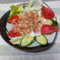 まっちぃなー's cooksnap of when they made 彩り鮮やか　和風　新タマネギサラダ.