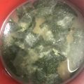 クックBLTENE☆'s cooksnap of when they made 出汁不要！栄養たっぷり海苔みそ汁♪.
