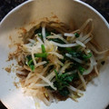 骨密度低子's cooksnap of when they made 納豆のタレ活用☆簡単もやしナムル.