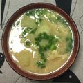 おはなすき's cooksnap of when they made 簡単！基本のじゃがいもと卵の味噌汁☆.