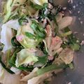 料理初心者男。's cooksnap of when they made キャベツとニラのツナナムル.