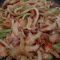 Ｍぱん's cooksnap of when they made 厚揚げのすき焼き風焼きうどん.