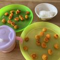 りれそいmania's cooksnap of when they made 手づかみ離乳食♬かぼちゃにんじん団子.