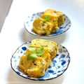 かっちゃん杉's cooksnap of when they made ♪鶏胸チャーシューと三つ葉の卵焼き♪.