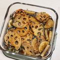ykmr4's cooksnap of when they made ☺簡単作り置きおかず♪蓮根の焼きびたし☺.