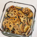 ykmr4's cooksnap of when they made ☺簡単作り置きおかず♪蓮根の焼きびたし☺.