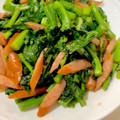 チーパまま's cooksnap of when they made かき菜の洋風炒め～♪.