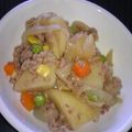 ★・☆凛☆・★'s cooksnap of when they made 節約♪豚ひきで肉じゃが♪.