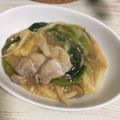MOKUROU's cooksnap of when they made 簡単節約♡豚バラと白菜の味噌炒め煮♡.