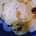 料理のしーちゃん's cooksnap of when they made わが家の休日の朝♪キャベツ☆目玉焼き☆.