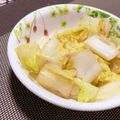 chikappe's cooksnap of when they made レンジで簡単♪　白菜の温サラダ.