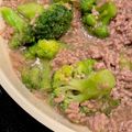 RosaJam's cooksnap of when they made ブロッコリーの白だしひき肉あんかけ♪.