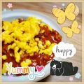 海理ママ's cooksnap of when they made お店風に♪オムハヤシ.