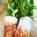 ふぁんたにゃん's cooksnap of when they made お弁当に☆ちくわ ＋ 豆苗.