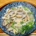 豆田茂夫's cooksnap of when they made 潮汁で絶品！あさりうどん.