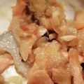 ももpppp's cooksnap of when they made 鮭とれんこんのコクうま！香味味噌炒め.