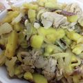 rst220's cooksnap of when they made 豚こま・さつま芋のピリ辛中華炒め♪.