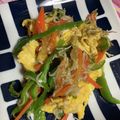 もっちゃん5's cooksnap of when they made ピーマンもへっちゃら！白だし卵炒め♡.