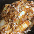 ayuha21's cooksnap of when they made 冬の白菜の豚キムチ炒め.
