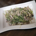 キッキッキ's cooksnap of when they made 豆苗キノコ豚肉の柚子胡椒蒸し焼き.