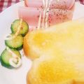 あゆまんま♪'s cooksnap of when they made ハムにマヨネーズをプラス➕(^q^)☺⛄.