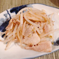 ♡maixxtm♡'s cooksnap of when they made もやしと豚バラ炒め!(^^)!.