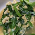 ぽんまっちゃん's cooksnap of when they made ヘルシーうちのニラたま改めニラの卵とじ♪.