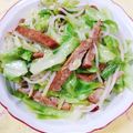 ふうはっちゃん's cooksnap of when they made 簡単失敗なし！マルシンハンバーグ野菜炒め.