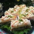 虹色♪︎ちゅーりっぷ's cooksnap of when they made 見た目も味も◎えびマヨ 押し寿司♪.